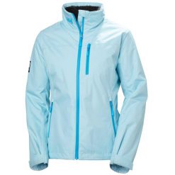Damska kurtka wodoodporna Helly Hansen Crew Pile. Niebieskie kurtki damskie Helly Hansen, na lato, l, bez wzorów, z polaru, z kapturem. Za 782.40 zł.