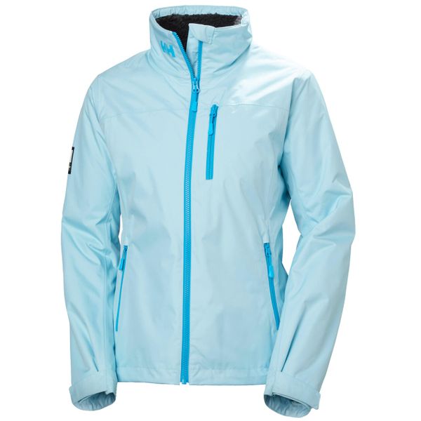 Damska kurtka wodoodporna Helly Hansen Crew Pile. Niebieskie kurtki damskie Helly Hansen, na lato, l, bez wzorów, z polaru, z kapturem. Za 782.40 zł.