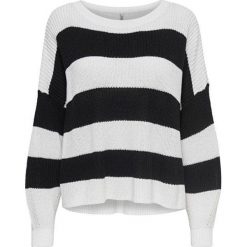 ONLY Damski sweter Ols Camp L / S Oversize Pullover Knt Black (rozmiar L). Czarne swetry damskie Only, l, bez wzorów, bez kołnierzyka, bez ramiączek, bez kaptura. W wyprzedaży za 51.00 zł.
