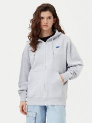 HUGO Bluza Doa 50542512 Szary Relaxed Fit. Szare bluzy damskie Hugo, s, bez wzorów, z bawełny, bez kaptura. Za 309.99 zł.