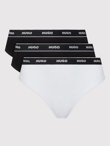 HUGO Komplet fig 50469657 Kolorowy. Figi damskie Hugo, m, bez wzorów, z bawełny. Za 144.99 zł.