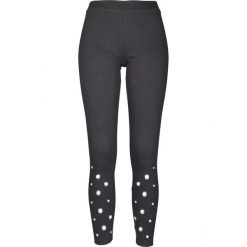 Damskie legginsy Urban Classic flammé. Czarne legginsy damskie Urban Classics, bez wzorów. Za 183.50 zł.