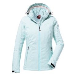 Kurtka damska Killtec 38014 KOS 103 WMN SFTSHLL JCKT. Niebieskie kurtki sportowe damskie KILLTEC, xs, bez wzorów, bez kaptura, trekkingowe. W wyprzedaży za 230.00 zł.