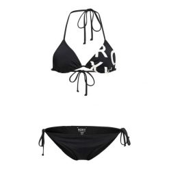 Zestaw trójkątny bikini dla Kobiety BEACH CLASSICS TIE SIDE Czarny. Brązowe bikini damskie Roxy, l, bez wzorów. Za 229.99 zł.