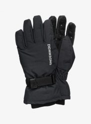 Rękawiczki dziecięce Didriksons Biggles Gloves 3. Czarne rękawiczki dziecięce Didriksons, bez wzorów, z syntetyku. Za 94.99 zł.