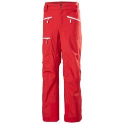 Spodnie narciarskie dla kobiet Helly Hansen Acer 3L Shell. Czerwone spodnie materiałowe damskie Helly Hansen, l, bez wzorów. Za 1,702.00 zł.