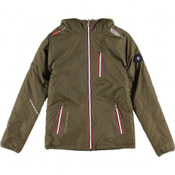 Kurtka przejściowa "Alias" w kolorze khaki. Brązowe kurtki i płaszcze dla chłopców Geographical Norway Kids & Women. W wyprzedaży za 226.95 zł.