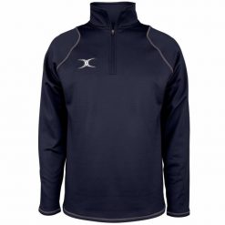 Kurtka 1/4 zip Gilbert. Niebieskie kurtki sportowe męskie gilbert, bez wzorów, z dresówki, na fitness i siłownię. Za 331.00 zł.