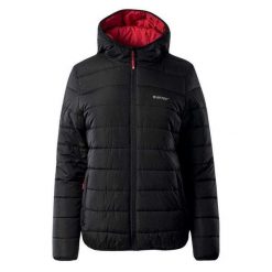 Dwustronna damska kurtka trekkingowa 2w1 Hi-Tec Halden czarno-czerwona. Czerwone kurtki damskie Hi-tec, na jesień, l, bez wzorów, z materiału, z kapturem. Za 308.80 zł.