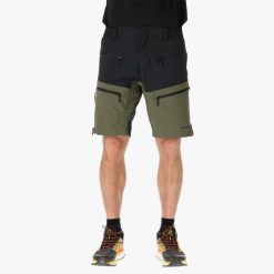 Szorty Outdoor Wędrówki Mężczyzna Lofoten Szybkoschnący. Czarne szorty męskie SWEDEMOUNT, m, bez wzorów, z materiału. Za 286.99 zł.