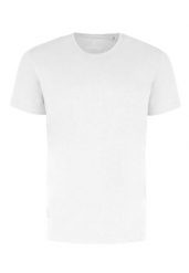 Gładka koszulka TM-MODE. Białe t-shirty męskie Volcano, m, bez wzorów, z bawełny, klasyczne, bez kołnierzyka. Za 69.99 zł.