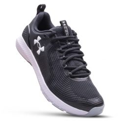 Buty do biegania męskie UNDER ARMOUR Charged Commit 3. Czarne buty sportowe męskie Under Armour, bez zapięcia, do biegania. Za 297.00 zł.