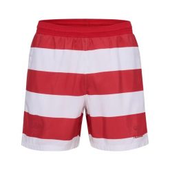 Szorty kąpielowe Hummel DBU Fan 24 pattern. Białe krótkie spodenki sportowe męskie Hummel, m, bez wzorów, do pływania. Za 154.00 zł.