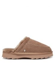 EMU Australia Kapcie Sharky Slide W13338 Brązowy. Brązowe kapcie damskie Emu Australia, bez wzorów. Za 384.99 zł.