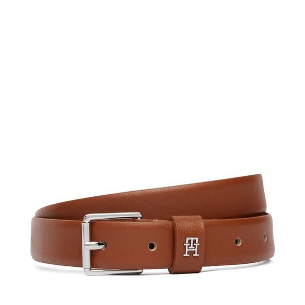 Pasek Damski Tommy Hilfiger. Brązowe paski damskie Tommy Hilfiger, bez wzorów. Za 166.99 zł.