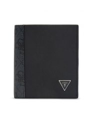 Guess Portfel Sindey SMSYCPLEA22 Czarny. Czarne portfele męskie Guess, z aplikacjami, ze skóry. Za 264.99 zł.