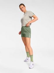 Szorty damskie Hummel Active. Zielone szorty damskie Hummel, xs, bez wzorów, z dżerseju. Za 147.50 zł.