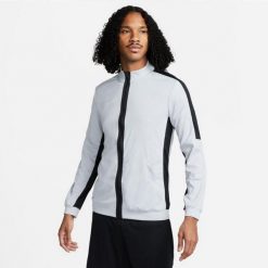 Męska Kurtka Academy DriFIT. Czarne kurtki sportowe męskie Nike, m, bez wzorów, trekkingowe. Za 203.99 zł.