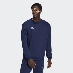 Bluza adidas Entrada 22. Szare bluzy męskie Adidas, s, bez wzorów, bez kaptura, na fitness i siłownię. Za 117.90 zł.