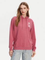 Roxy Bluza ERJFT04952 Różowy Regular Fit. Czerwone bluzy damskie Roxy, l, bez wzorów, z syntetyku, bez kaptura. Za 149.99 zł.