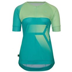 Koszulka rowerowa (z krótkim rękawem) damska SILVINI Women Jersey STABINA. Zielone koszulki sportowe damskie Silvini, bez wzorów, z jersey, bez kołnierzyka, bez ramiączek. Za 222.00 zł.