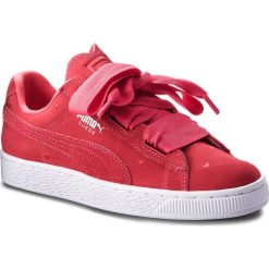 Sneakersy PUMA - Suede Heart Valentine Jr 365135 01 Paradise Pink/Paradise Pink. Czerwone półbuty damskie Puma, bez wzorów, z materiału, bez obcasa, bez zapięcia. W wyprzedaży za 159.99 zł.