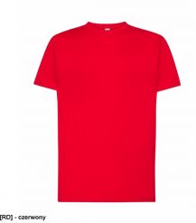 JHK - T-shirt Męskie czerwony L. Czerwone t-shirty męskie JHK, l, bez wzorów, bez kołnierzyka. Za 19.55 zł.