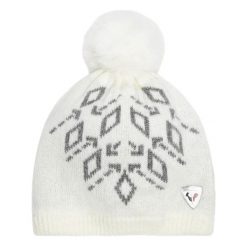 Kapelusz damski Rossignol Mia. Białe czapki i kapelusze damskie Rossignol, bez wzorów, z wełny. Za 266.00 zł.
