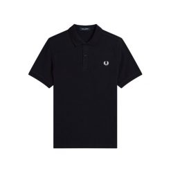 Polo Fred Perry w kolorze Marine klasyczny. Niebieskie koszulki polo męskie Fred Perry, m, bez wzorów, z bawełny, klasyczne, bez ramiączek. W wyprzedaży za 353.65 zł.