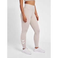 Damskie wysokie legginsy Hummel MT Grace. Szare legginsy damskie Hummel, xs, bez wzorów, na fitness i siłownię. W wyprzedaży za 178.00 zł.
