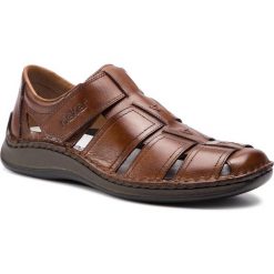 Sandały RIEKER - 05282-25 Braun. Klapki męskie marki Rieker. Za 279.00 zł.