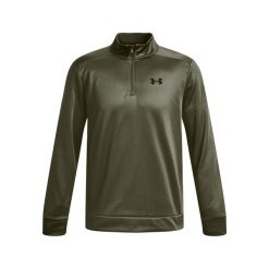 Bluza fitness męska Under Armour Armour Fleece 1/4 Zip. Zielone buty sportowe męskie Under Armour, bez zapięcia, na fitness i siłownię. Za 119.99 zł.