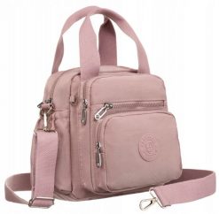 Torebka plecak Peterson liliowy PTN 3306-CO. Plecaki damskie Peterson, bez wzorów, z nylonu. Za 75.99 zł.