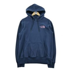 Bluza z kapturem męska The North Face. Niebieskie bluzy męskie The North Face, l, bez wzorów, z kapturem. Za 127.76 zł.