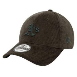 Męska Czapka Z Daszkiem Na Sznurku 9Forty Oakland Athletics. Czarne czapki i kapelusze męskie New Era, bez wzorów, sportowe. Za 194.99 zł.