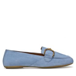 Loafersy Geox. Niebieskie mokasyny damskie Geox. Za 279.99 zł.