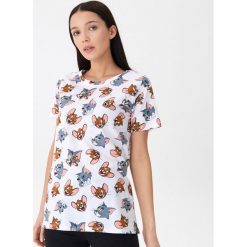 Koszulka Tom and Jerry - Biały. T-shirty damskie marki House. Za 39.99 zł.