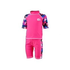 Beco-sealife® rashguard dwuczęściowy strój kąpielowy dla dziewczynek. Białe stroje kąpielowe dla dziewczynek Beco, z aplikacjami, z elastanu. Za 240.99 zł.