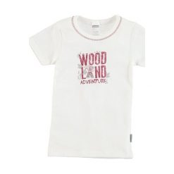 Koszulka w kolorze białym. T-shirty dla chłopców Absorba & DIM, z nadrukiem, z bawełny. W wyprzedaży za 12.95 zł.