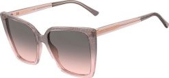 Jimmy Choo Damskie okulary przeciwsłoneczne JIMMY CHOO WOMEN LESSIE-S-KON (Szkło/Zausznik/Mostek) 56/18/145 mm) NoSize. Okulary przeciwsłoneczne damskie Jimmy Choo. Za 405.50 zł.