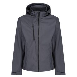 Męska Kurtka Venturer 3warstwowa Soft Shell Z Kapturem. Czarne kurtki sportowe męskie Regatta, m, bez wzorów, trekkingowe. Za 198.99 zł.