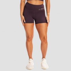 Spodenki damskie fitness slim z wysokim stanem BEAT Berrywood. Czerwone szorty sportowe damskie GYMBEAM, m, bez wzorów, z elastanu, sportowe, z podwyższonym stanem, do biegania. Za 85.90 zł.