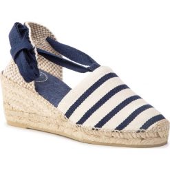 Espadryle TONI PONS - Viana Cru/Mari. Brązowe klapki damskie Toni Pons, bez wzorów, z materiału, bez obcasa, na obcasie. W wyprzedaży za 159.00 zł.