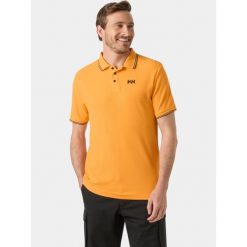 Koszulka Polo Męska Helly Hansen Kos. Brązowe koszulki polo męskie Helly Hansen, m, bez wzorów, eleganckie, bez ramiączek. Za 309.00 zł.