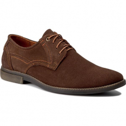 Półbuty LASOCKI FOR MEN - NE-223 Brązowy. Brązowe półbuty na co dzień męskie Lasocki For Men, z materiału. W wyprzedaży za 99.99 zł.