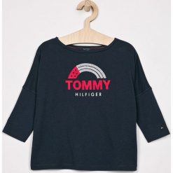 Tommy Hilfiger - Bluzka dziecięca 104-176 cm. T-shirty i topy dla dziewczynek marki Tommy Hilfiger. W wyprzedaży za 129.90 zł.