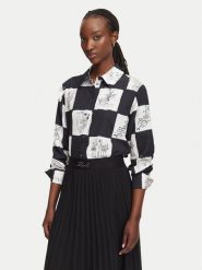 KARL LAGERFELD Bluzka B3W11017 Kolorowy Regular Fit. Koszule damskie KARL LAGERFELD, bez wzorów, z wiskozy, bez kołnierzyka, bez ramiączek. Za 779.99 zł.