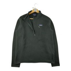 Second life - Męski Sweter Polarowy - Jak nowy. Czarne swetry przez głowę męskie Patagonia, m, bez wzorów, z polaru, bez kołnierzyka. Za 255.56 zł.