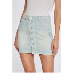 Pepe Jeans - Spódnica Alba Paint. Szare spódnice damskie Pepe Jeans, z bawełny. W wyprzedaży za 239.90 zł.