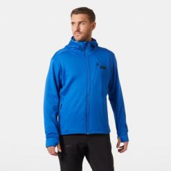 Bluza z kapturem Helly Hansen Odin Thermal Pro. Niebieskie bluzy sportowe męskie Helly Hansen, bez wzorów, z kapturem, narciarskie. Za 595.50 zł.